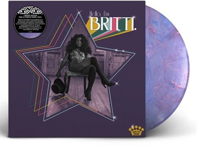 Britti - Hello. I'm Britti. (Pink / Purple Swirl Vinyl) - VINYL LP